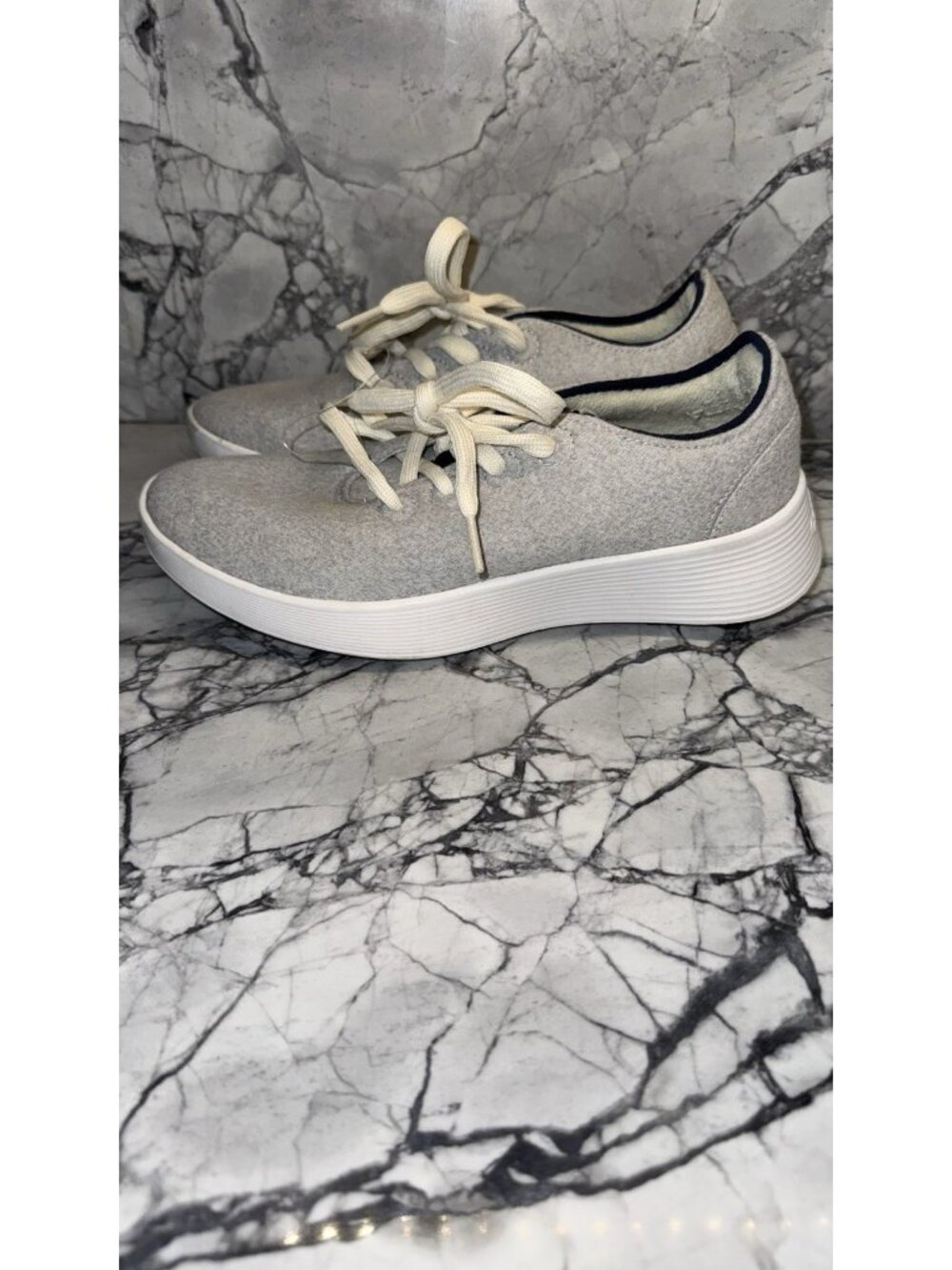 Allbirds Women's Size 7 Wool Runner Shoes Sneakers Gray